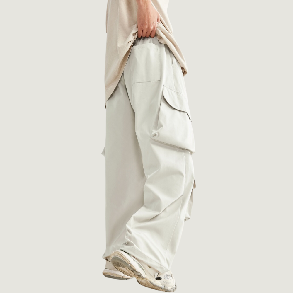 Relaxed Multi-pocket Cargo Pants