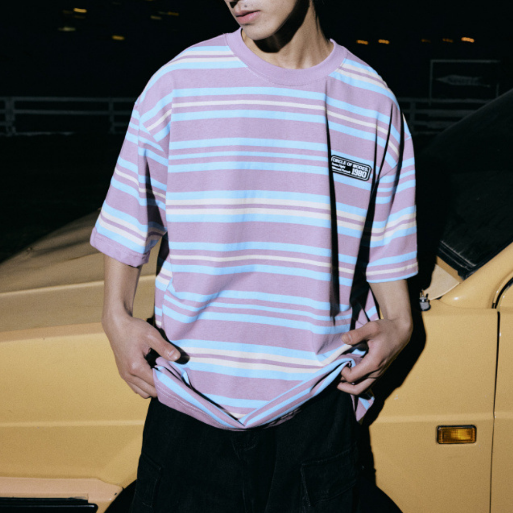 Millennium Colorful Striped T-shirt
