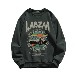 Sunrise Landscape Pattern Sweatshirt