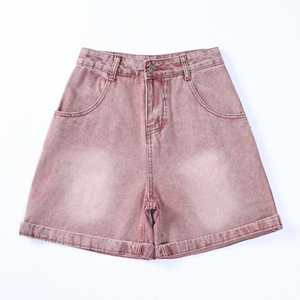 Women's Casual Pink Short