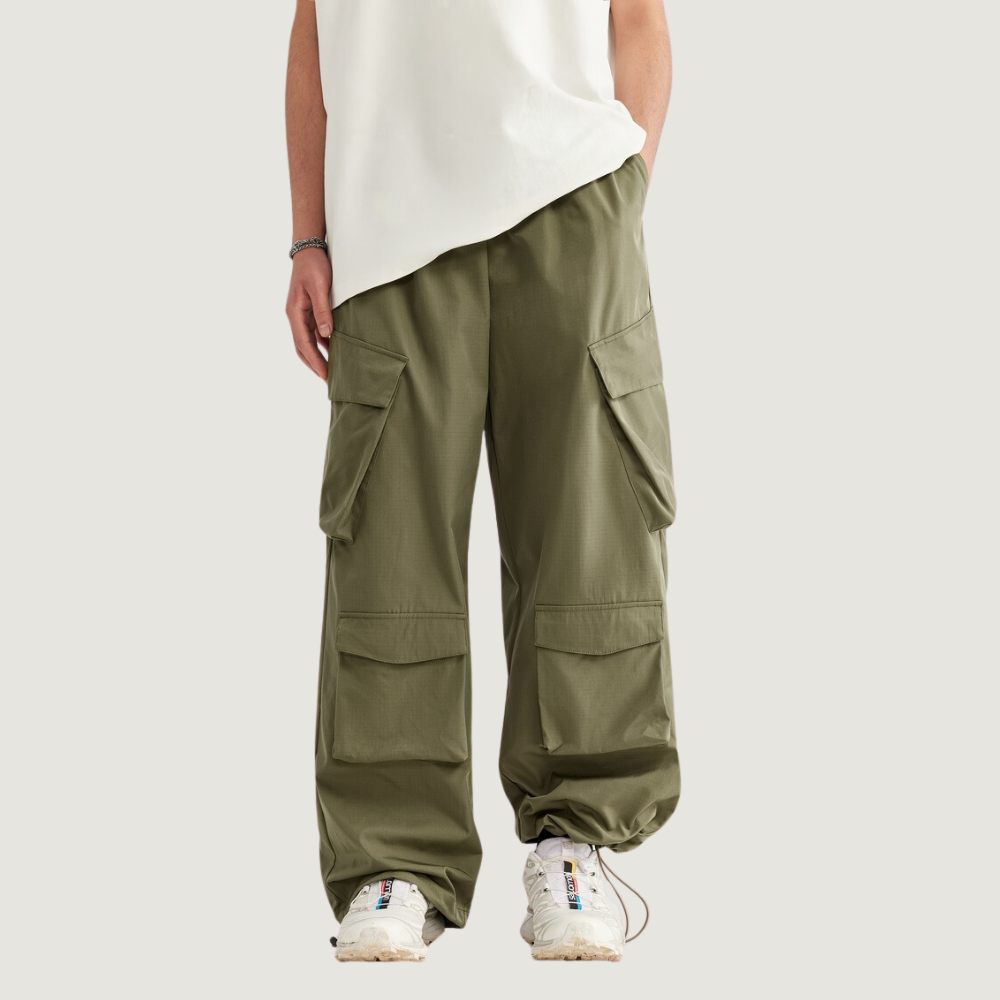 Relaxed Multi-pocket Cargo Pants