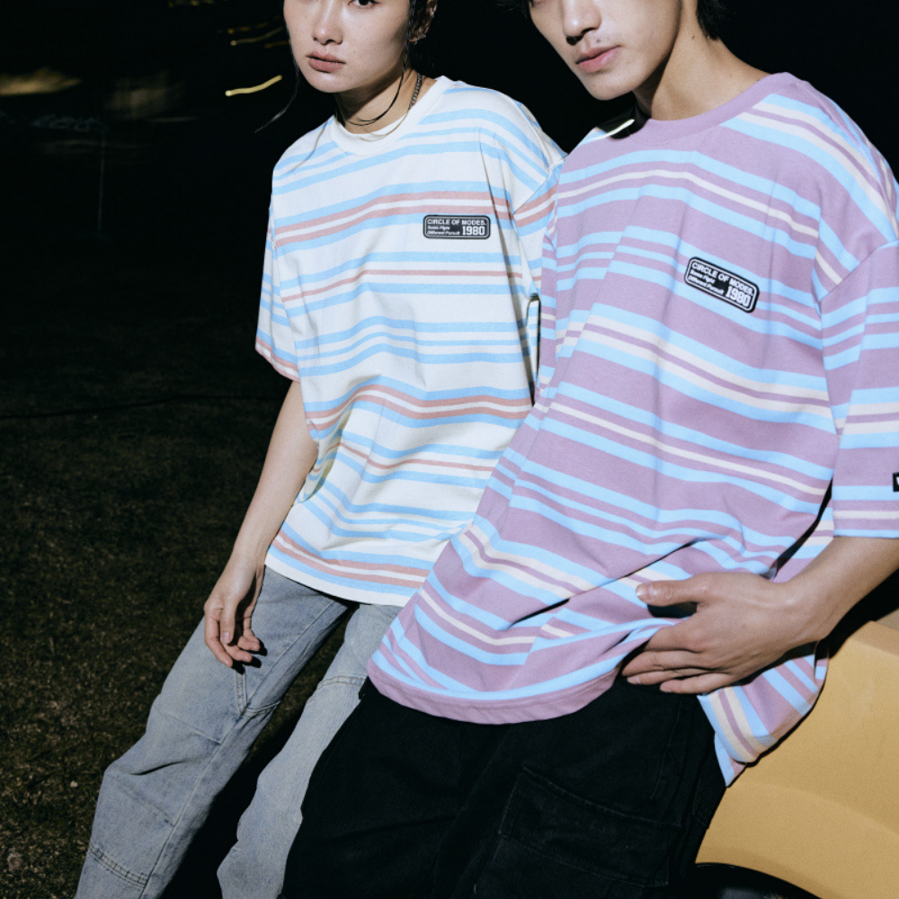 Millennium Colorful Striped T-shirt