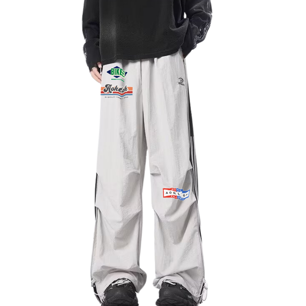 Racing Quick-Drying Print Sweatpants