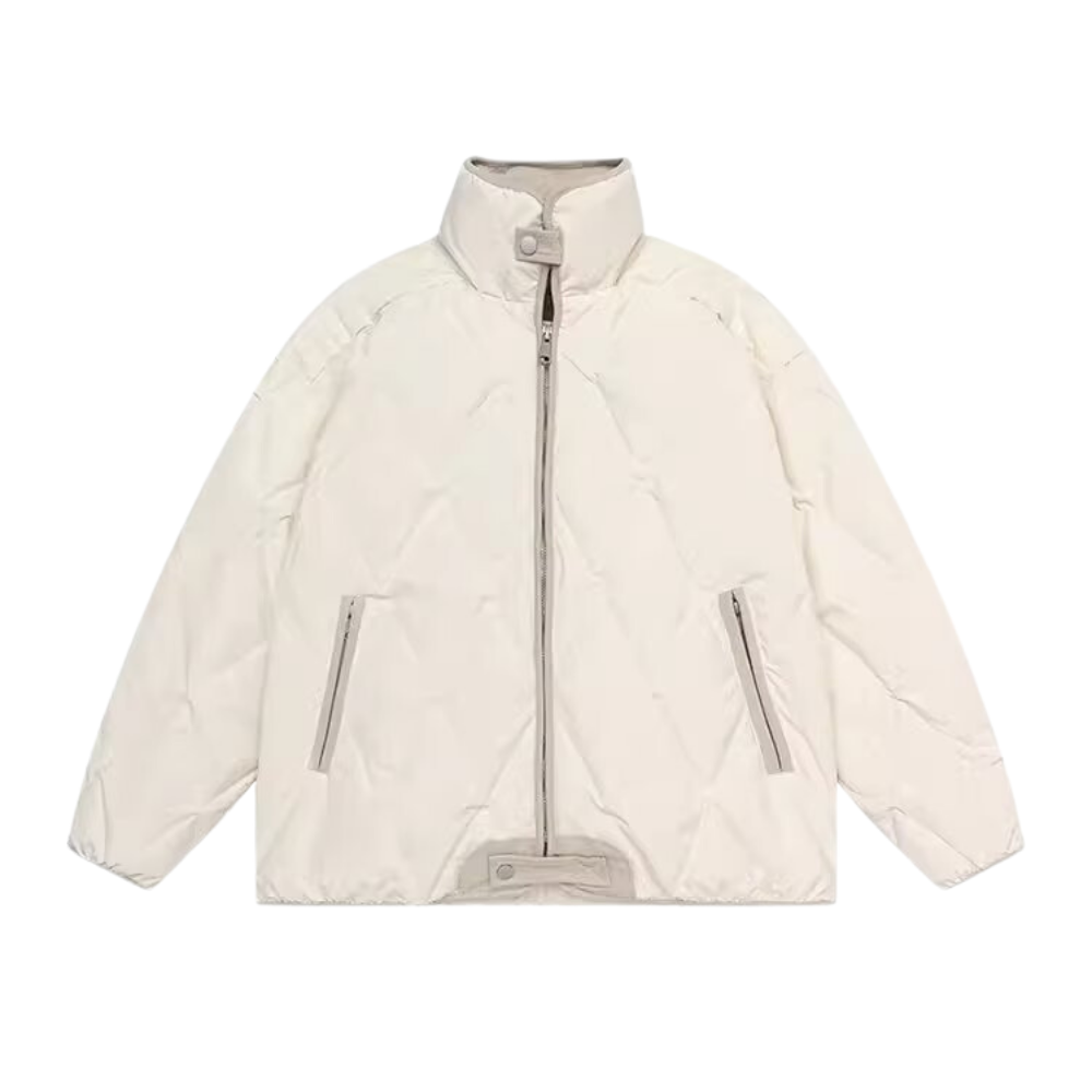 Women's Casual Diamond Check Coat