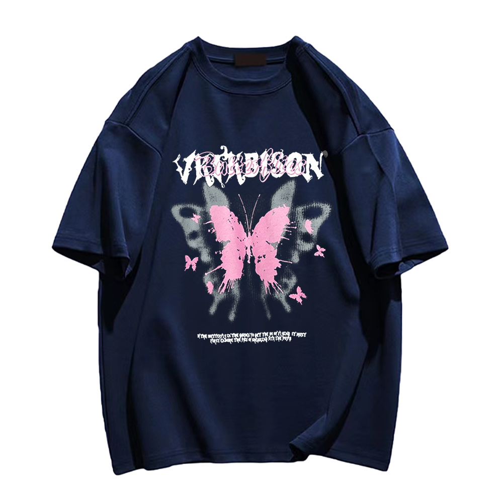 Vintage Gradient Butterfly T-shirt