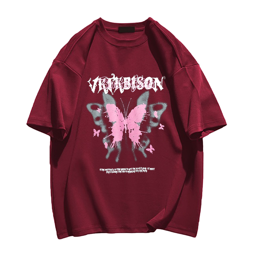 Vintage Gradient Butterfly T-shirt