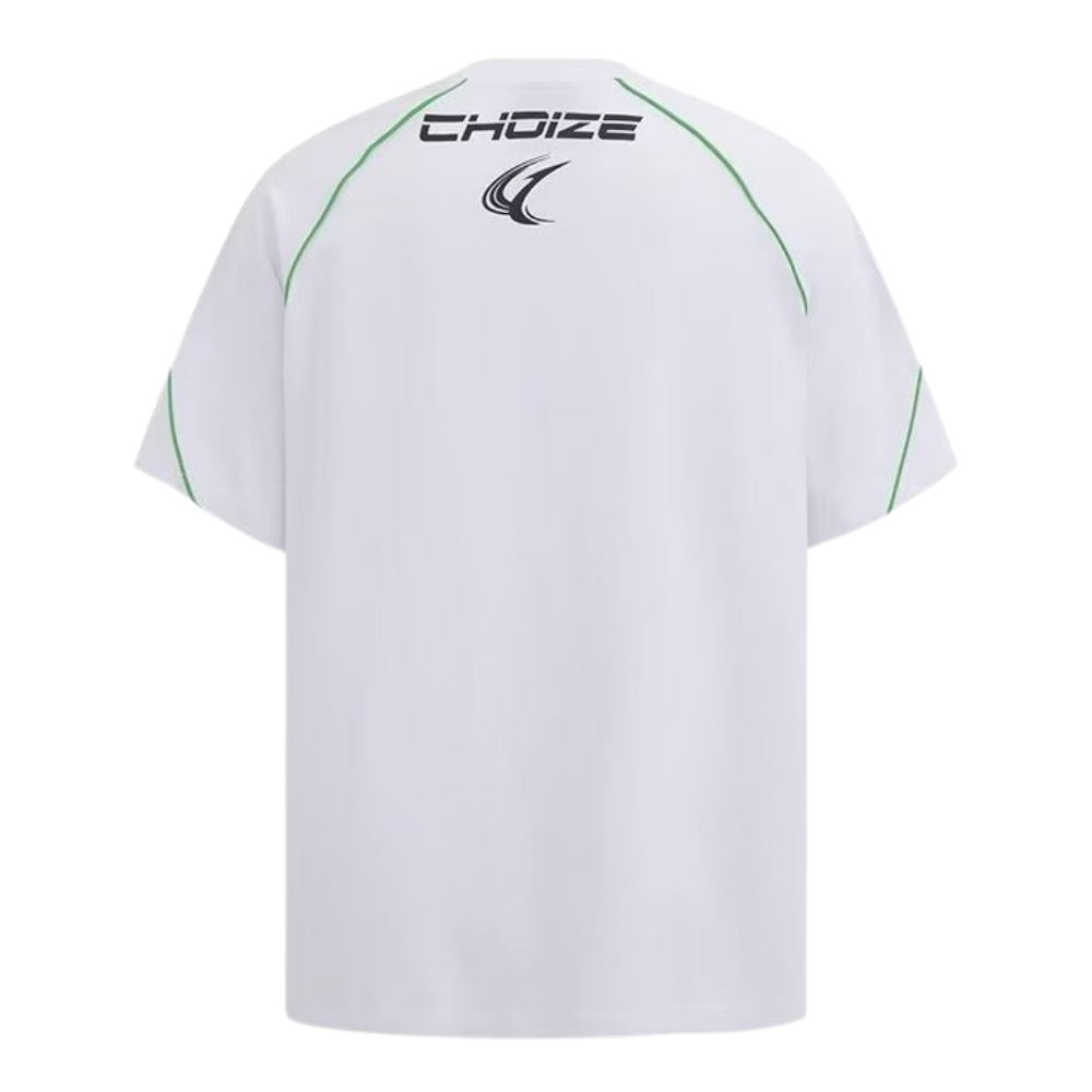 Street Racing Stripe Suede T-Shirt