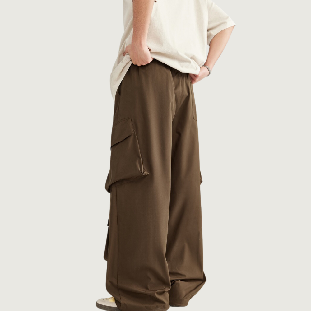 Relaxed Multi-pocket Cargo Pants