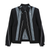 Deconstructed Paneled Leather Jacket