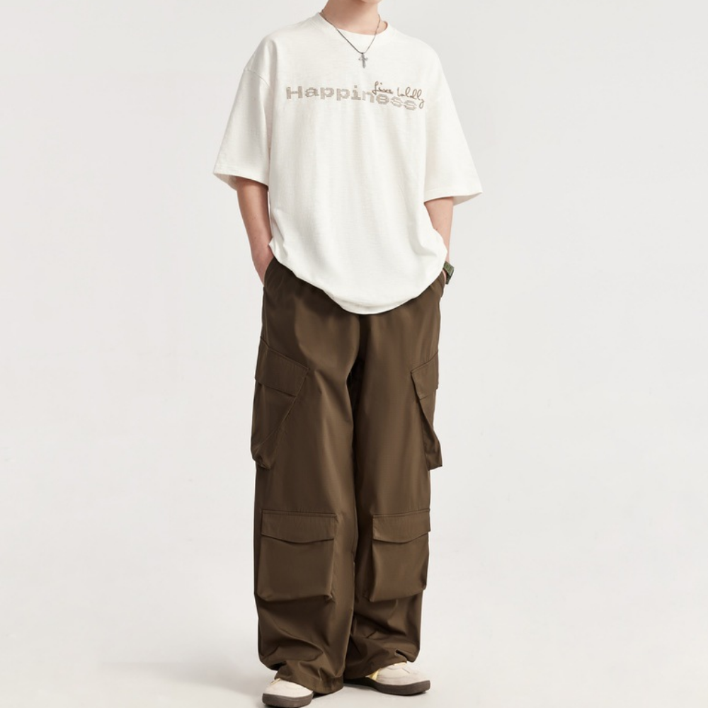 Relaxed Multi-pocket Cargo Pants