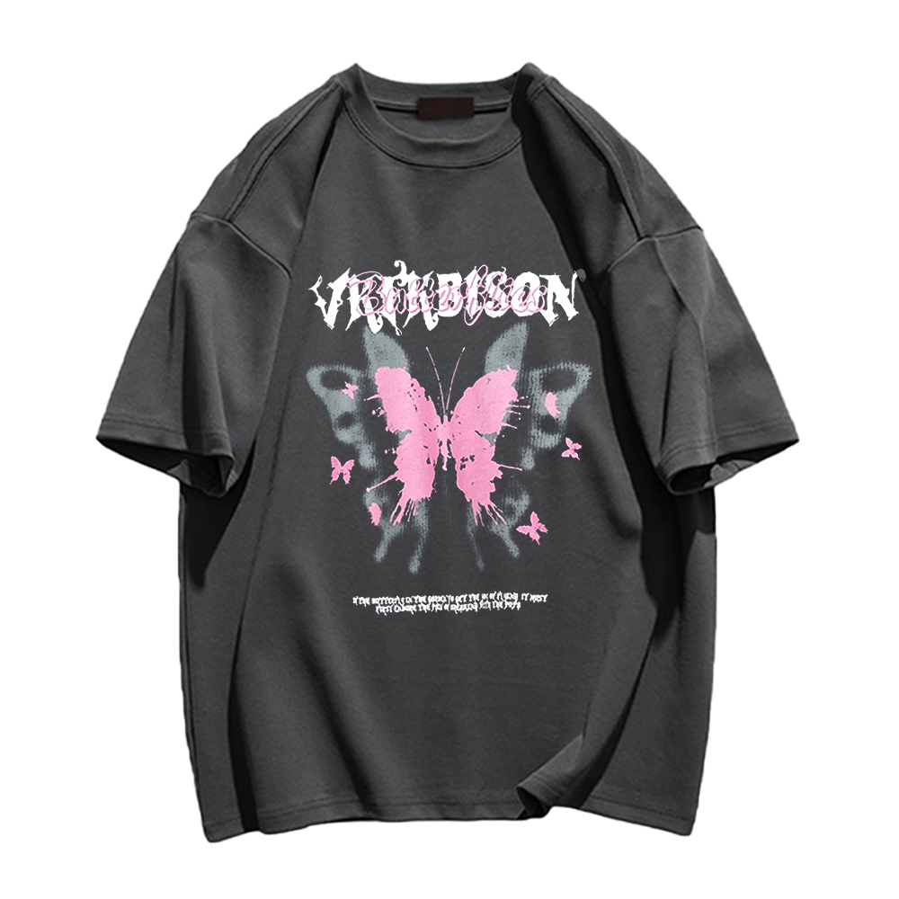 Vintage Gradient Butterfly T-shirt