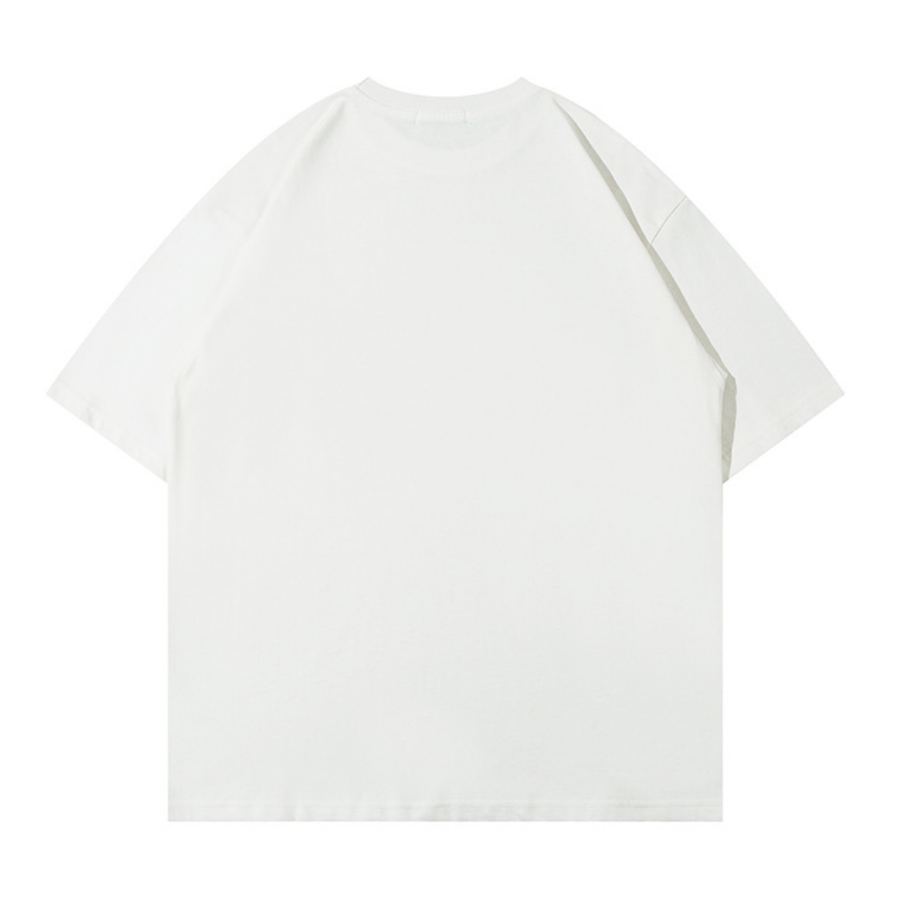 Star Patch Embroidery T-shirt