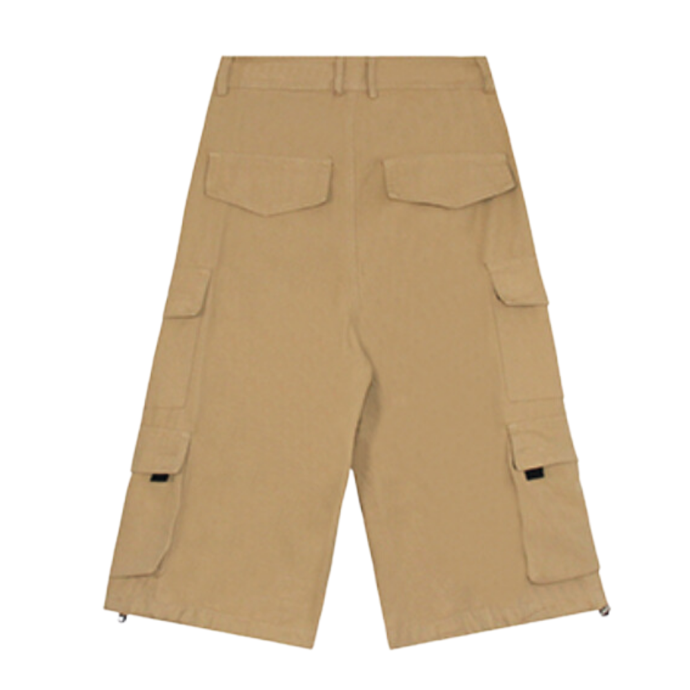 Retro Cargo Large Pocket Shorts
