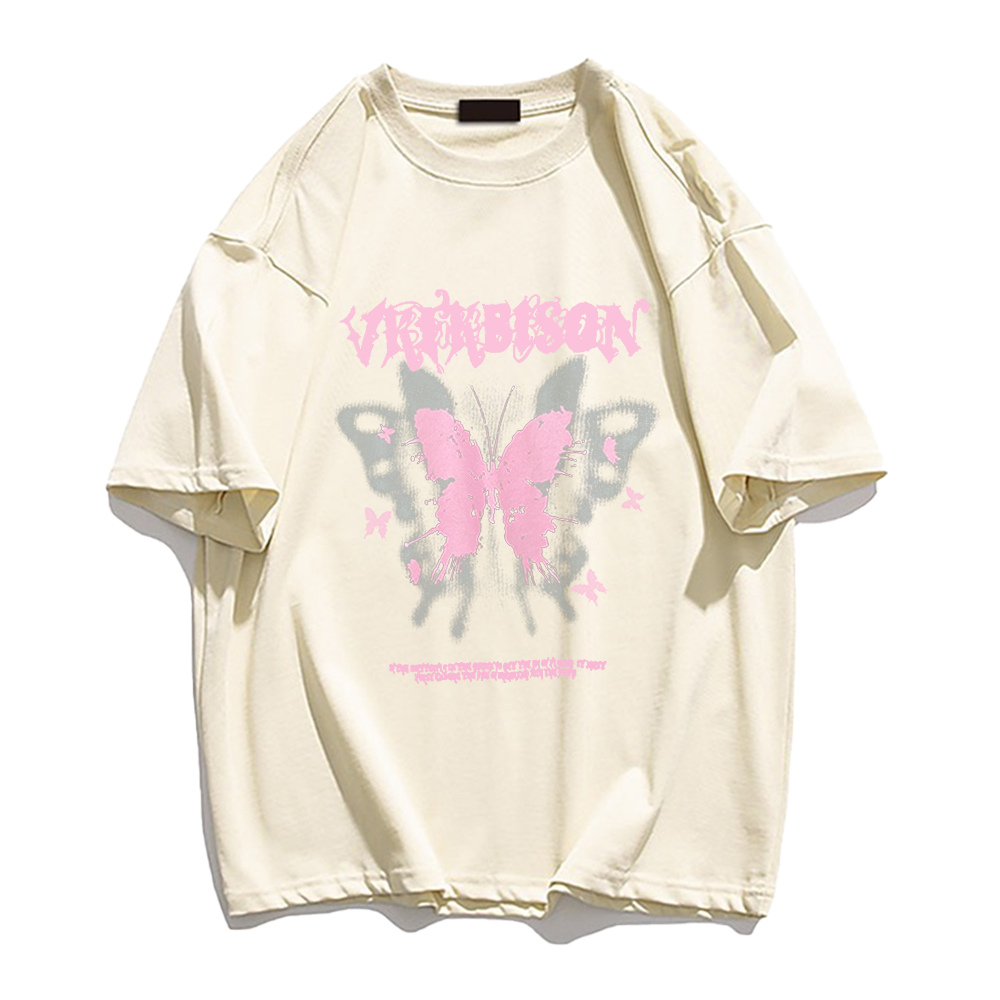 Vintage Gradient Butterfly T-shirt