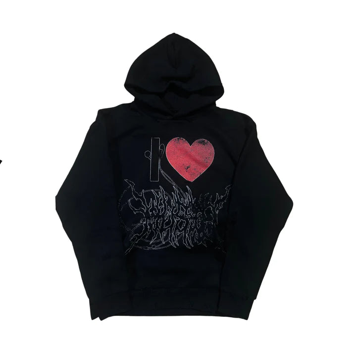 Unseen Echoes I Love [Redacted] Hoodie
