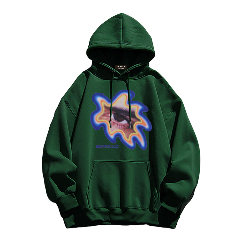 American Abstract Eyes Hoodie