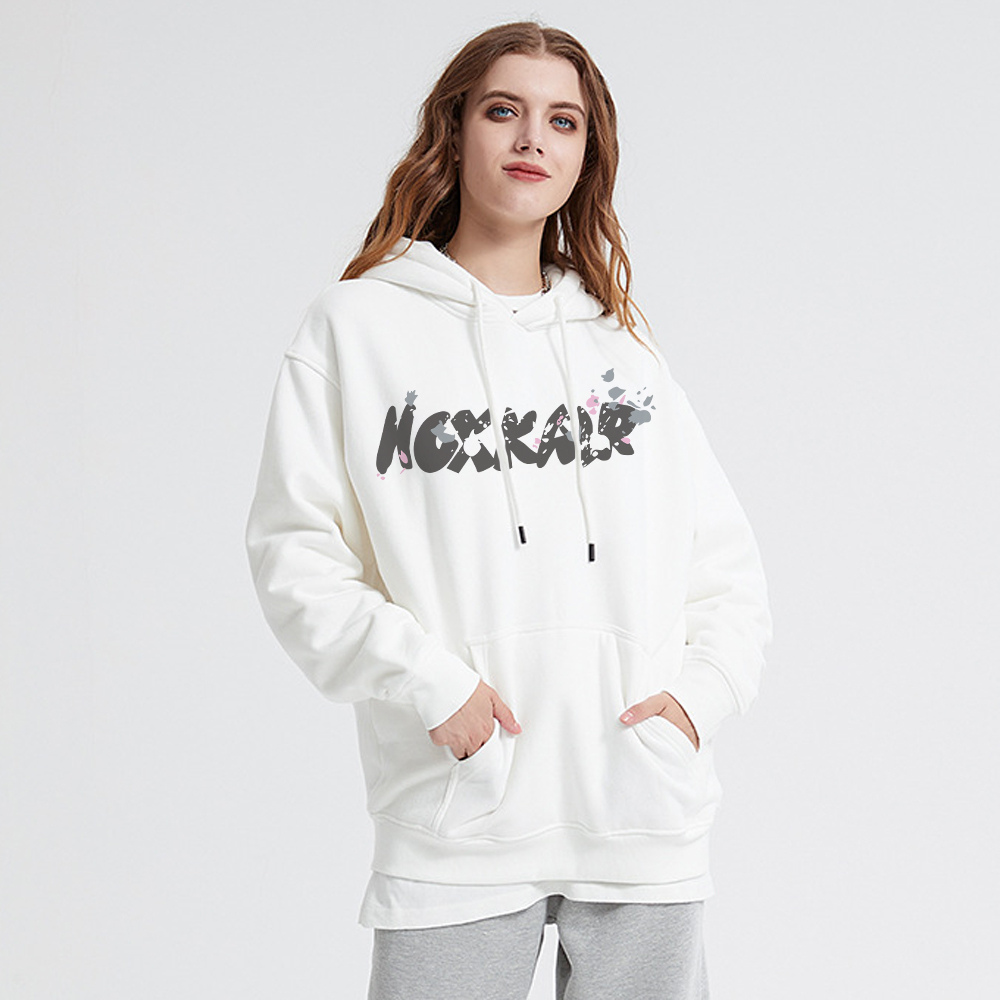 Street Bold Letter Graffiti Hoodie