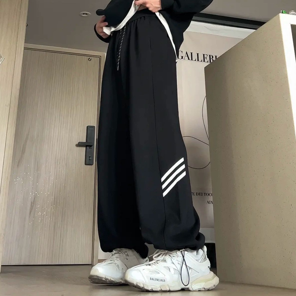 Versatile Solid Color Simple Sweatpants
