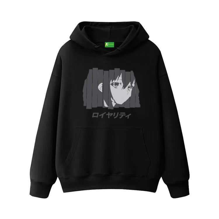 AG Japanese Fragment Retro Girl Hoodie