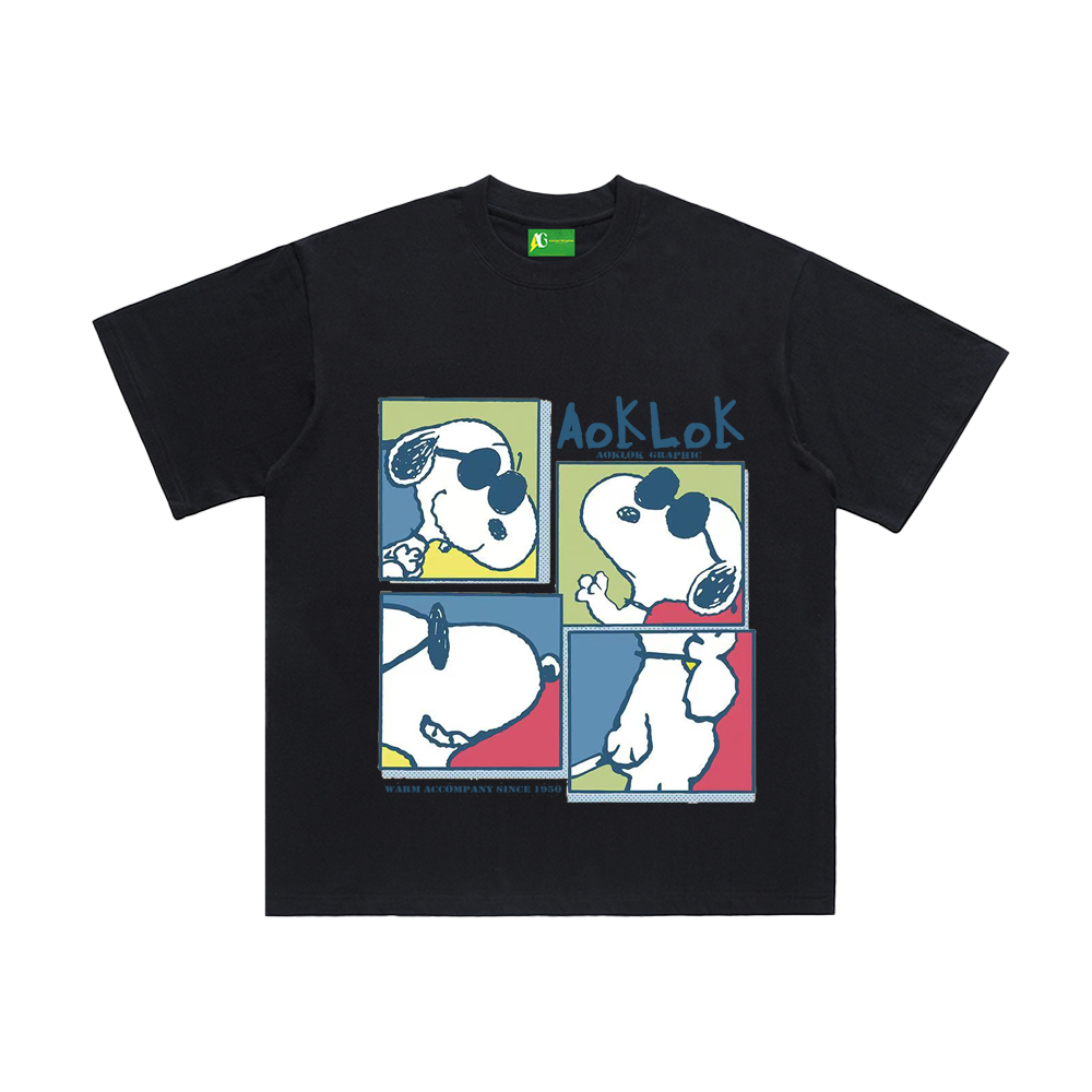 AG Cartton Holiday Snoopy T-shirt