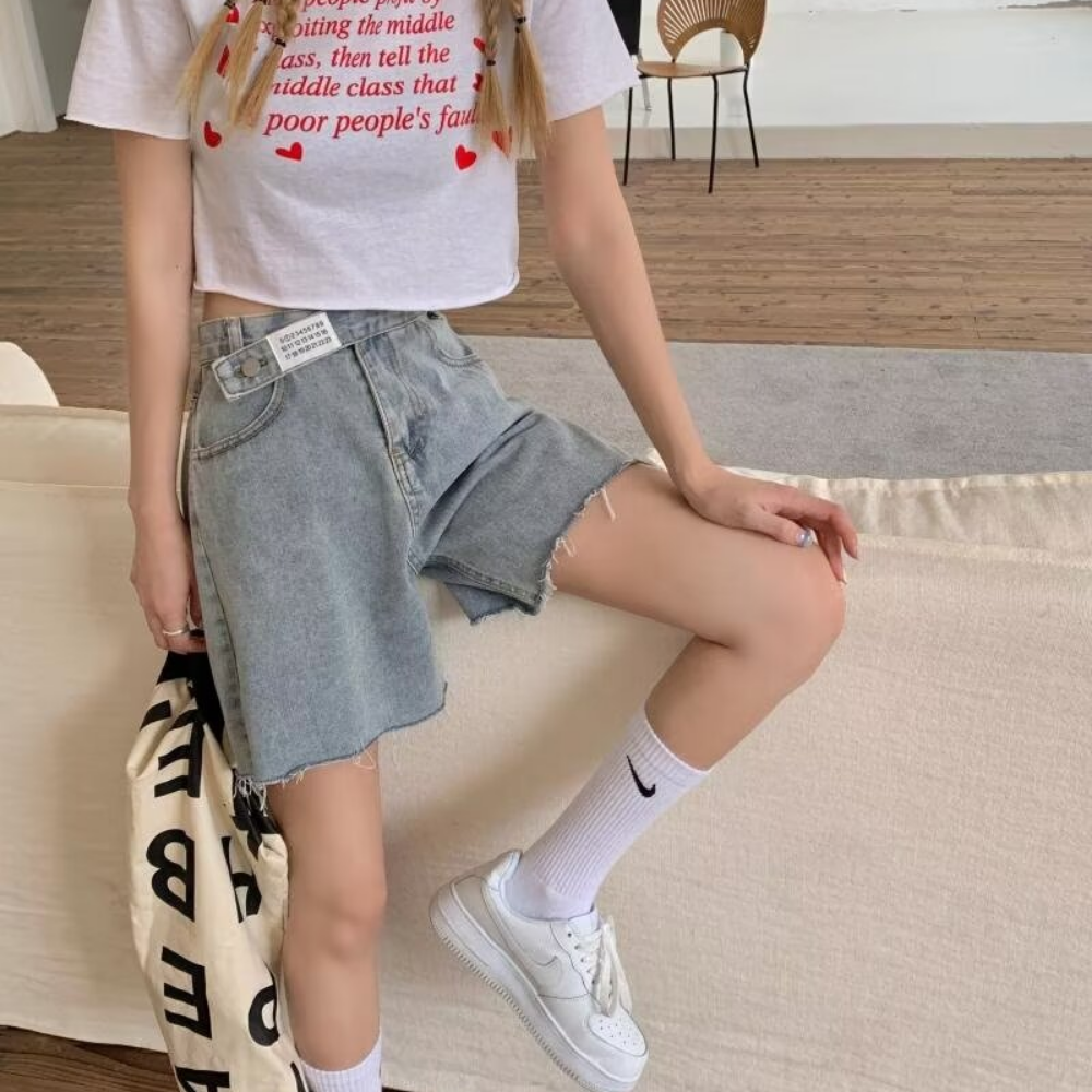 Women's Holed Jorts