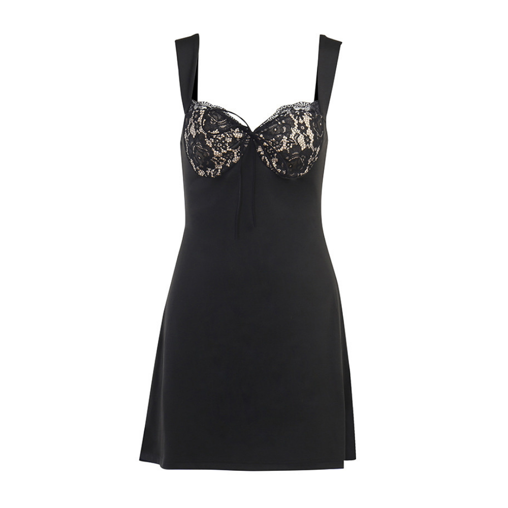 Women's Lace Patchwork Dress