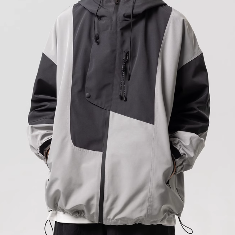 Urban Contrast Color Outdoor Jacket