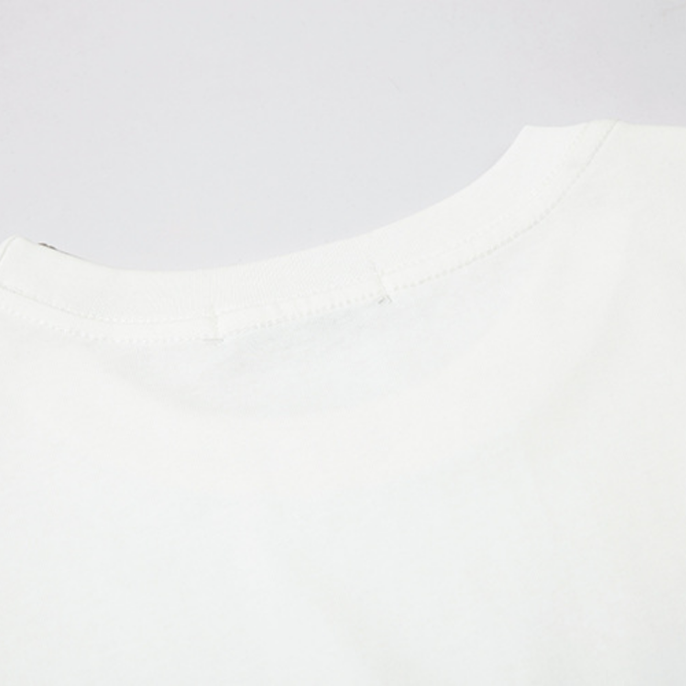 Star Patch Embroidery T-shirt