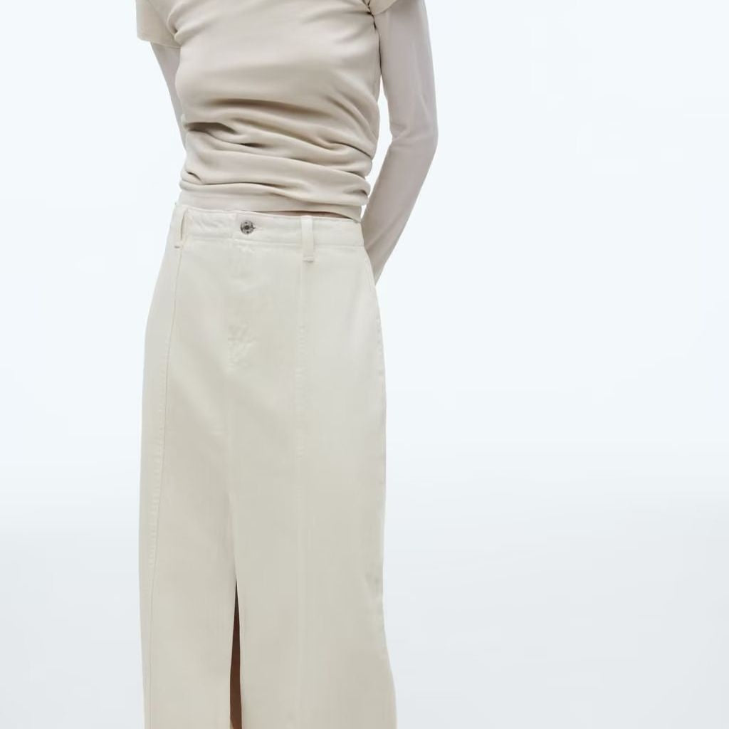 Women's Casual Slit Maxi Skirt
