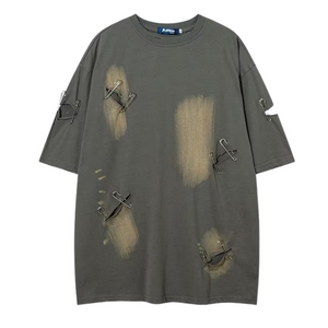 Street Ripped Pin T-shirt