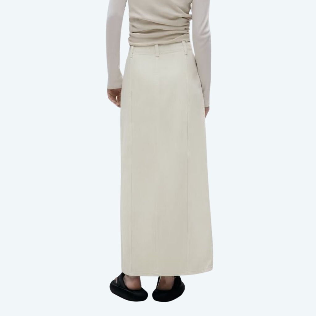 Women's Casual Slit Maxi Skirt