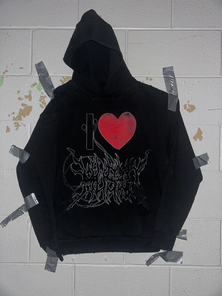 Unseen Echoes I Love [Redacted] Hoodie
