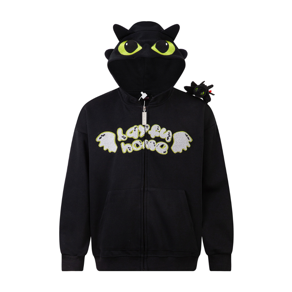 Cute Ghost Detachable Doll Hoodie