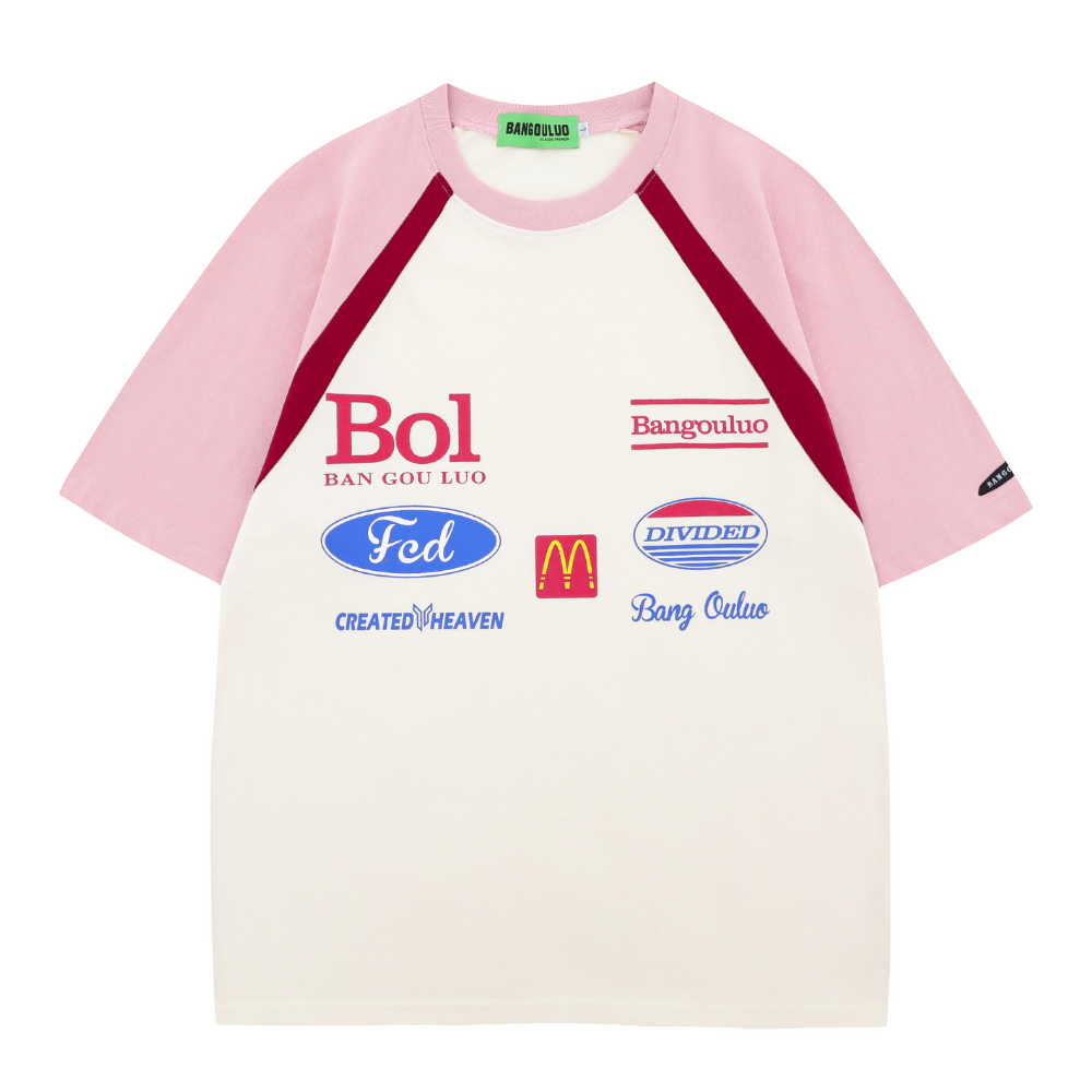 Preppy Contrast T-shirt