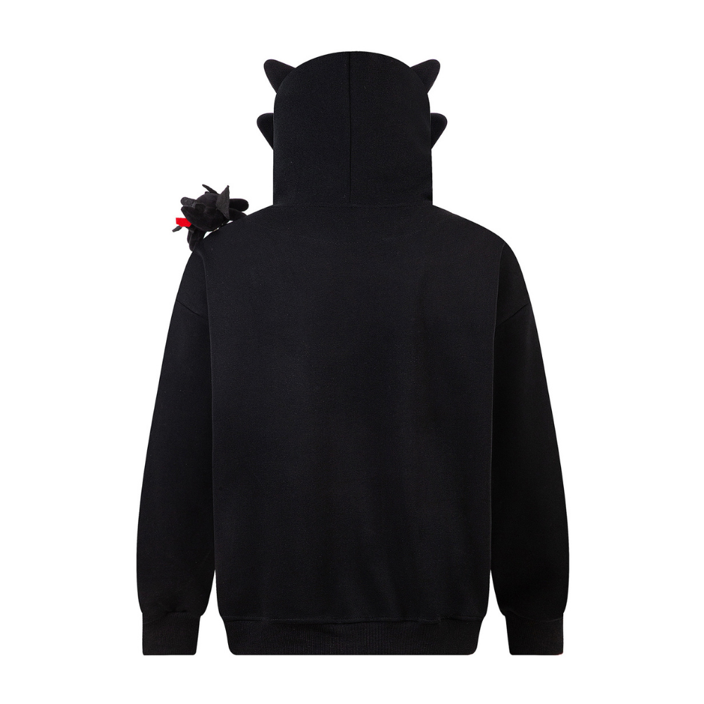 Cute Ghost Detachable Doll Hoodie