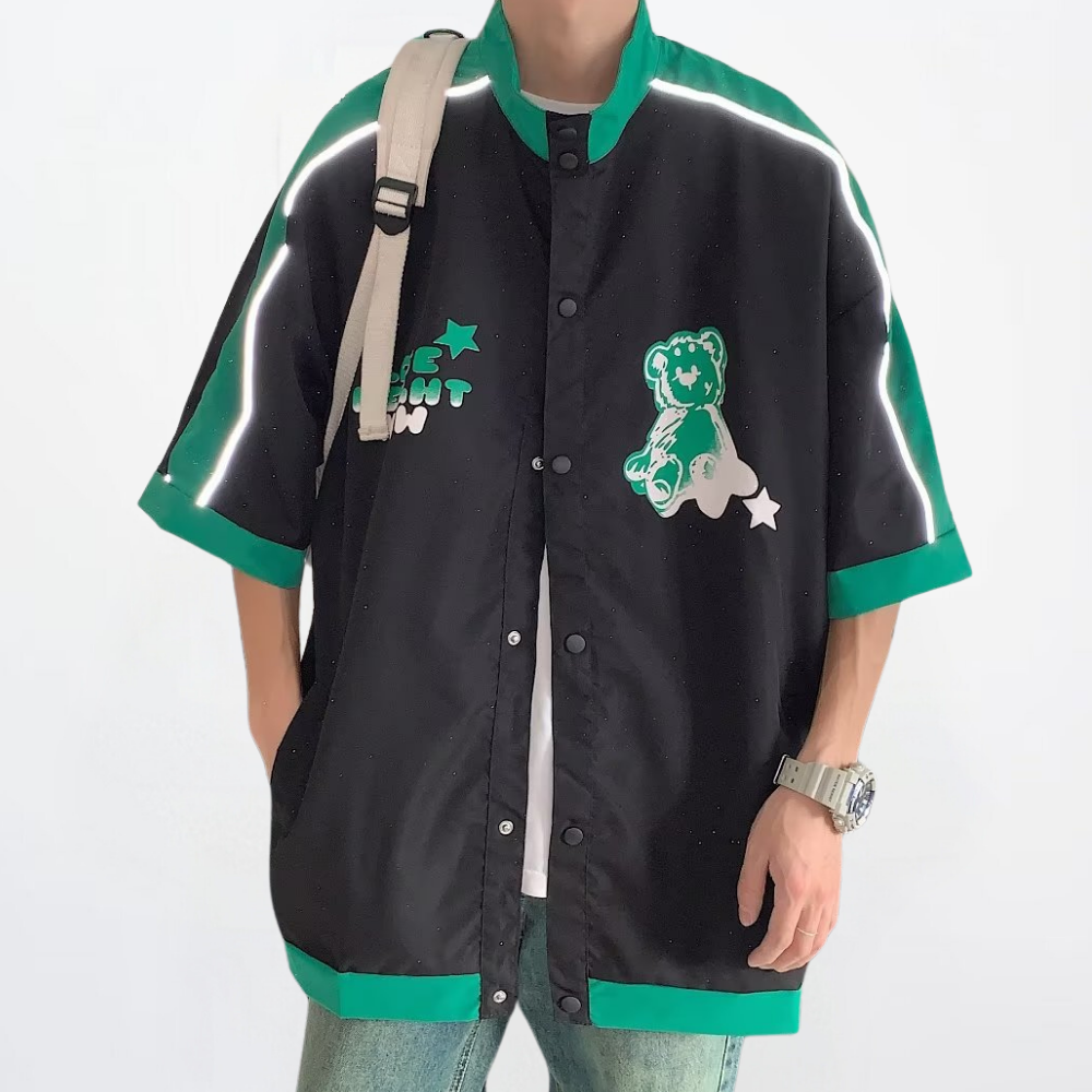 American Embroidered Quick-Drying Shirt