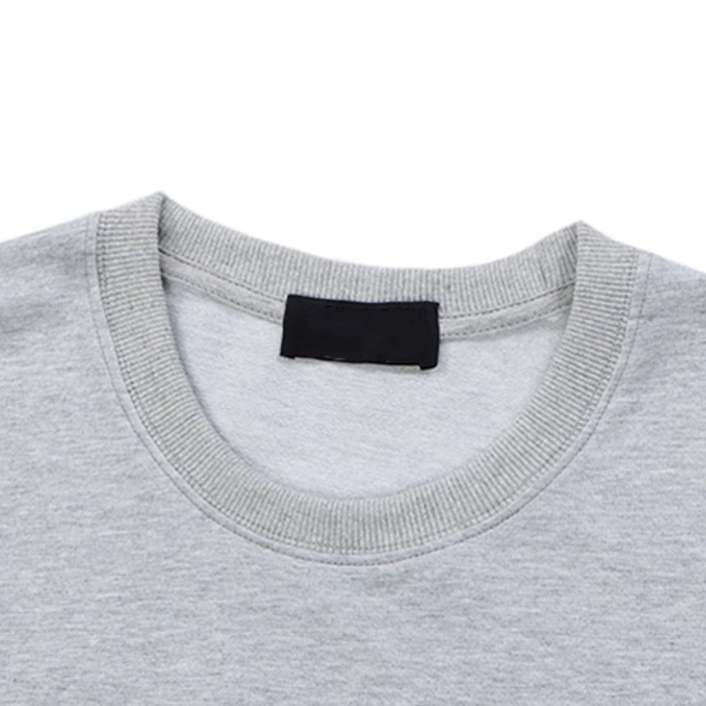 Japanese Street Letter R Splicing Sweatshirt