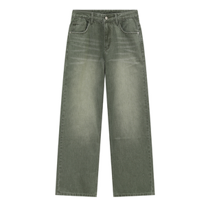 Green Washed Jeans