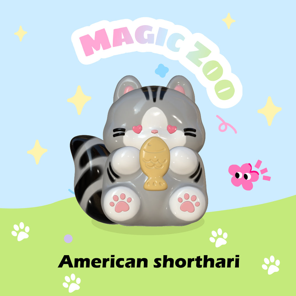 RuaRuaRainbow Cat Mystery Box Squeezing Toy
