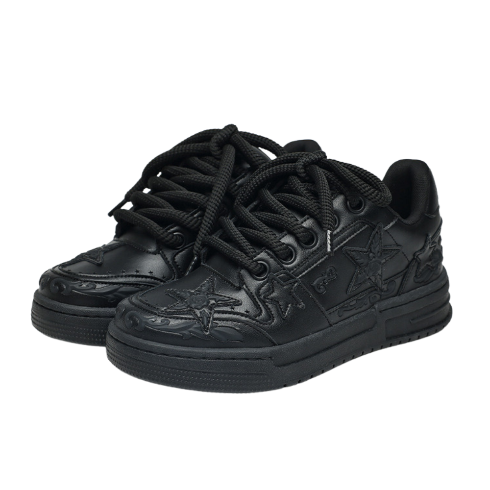 Urban Stereo Star Solid Color Sneaker