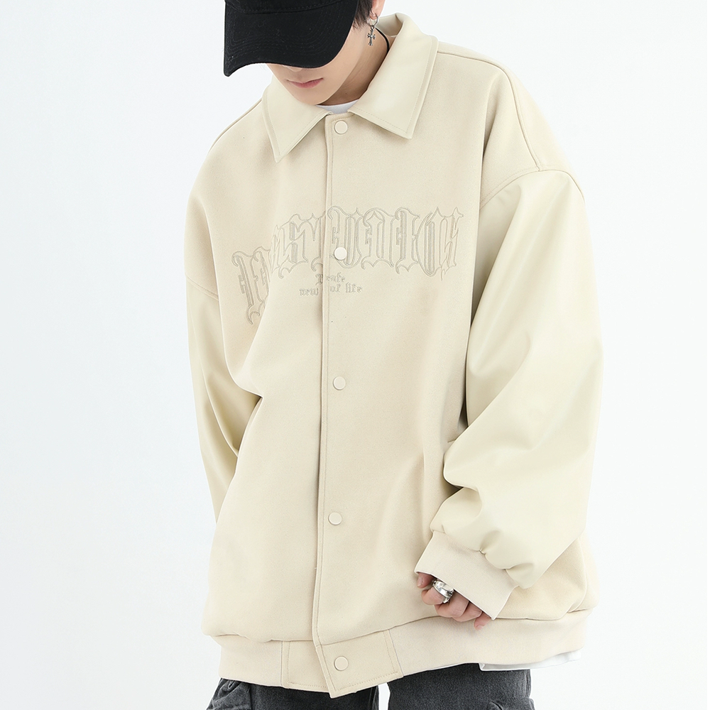 Vintage Suede Embroidery Jacket