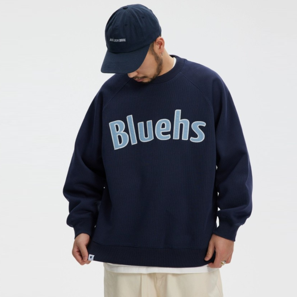 Japanese Simple Printed Sweatshirt