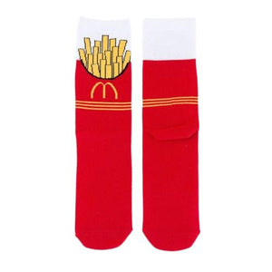 Hamburger French Fries Socks