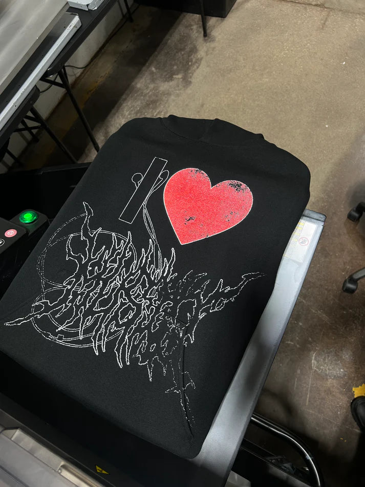 Unseen Echoes I Love [Redacted] Hoodie
