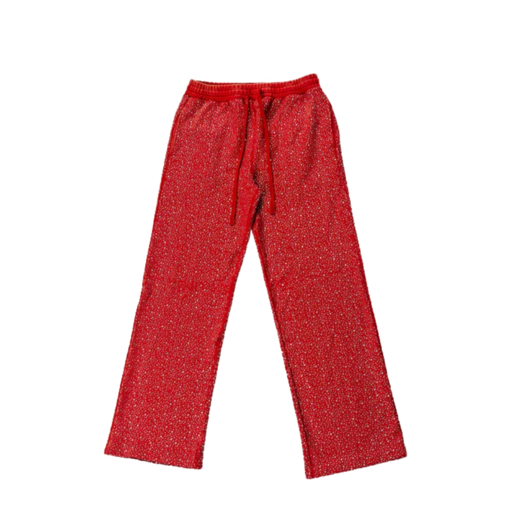 LoopStone Luxury® Hell-Level Hand Made Dimond Sweatpants