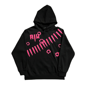 Art In War Full Puff Print Bullet Hoodie