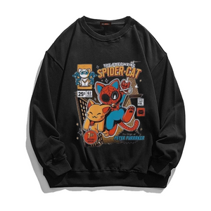 Retro Spider-Cat  Sweatshirt