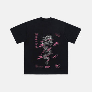 AG American Retror Dragon Legend T-shirt