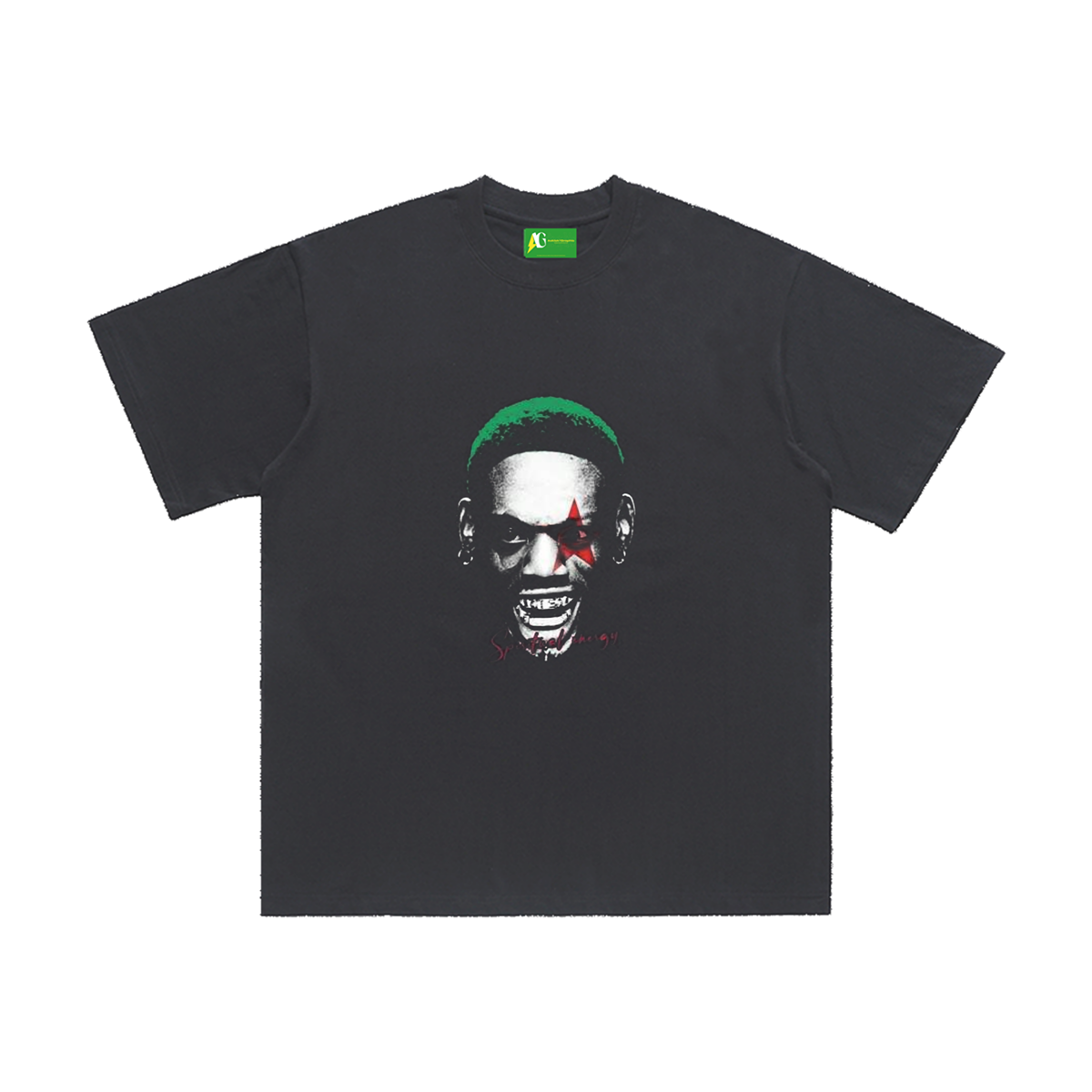 AG American Trendy Raper Start Green T-Shirt