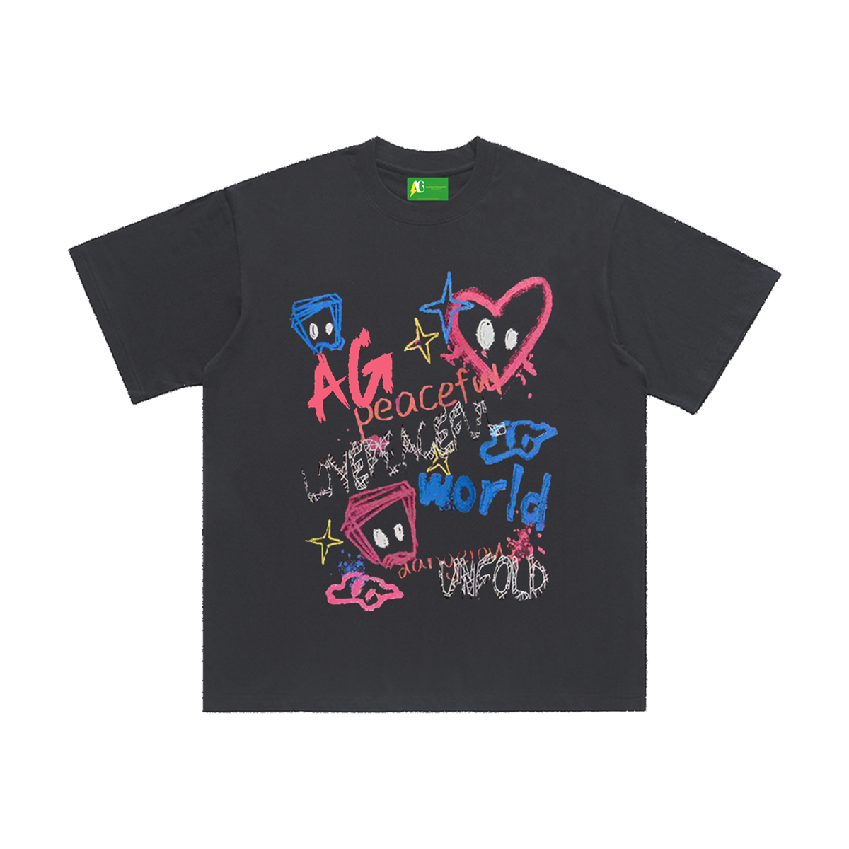 ⚡AG Love Graffiti Street Style T-Shirt